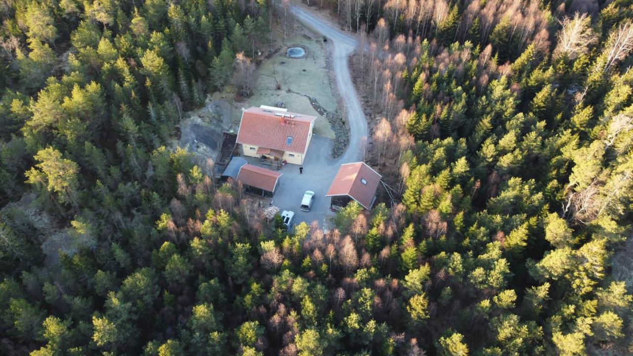 Mysig Och Modern Stuga Pa Snoegard, Naera Havet Och Naturen Lur  Exterior foto